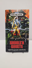 Load image into Gallery viewer, Ghouls'n ghosts colorized and enhanced booklet