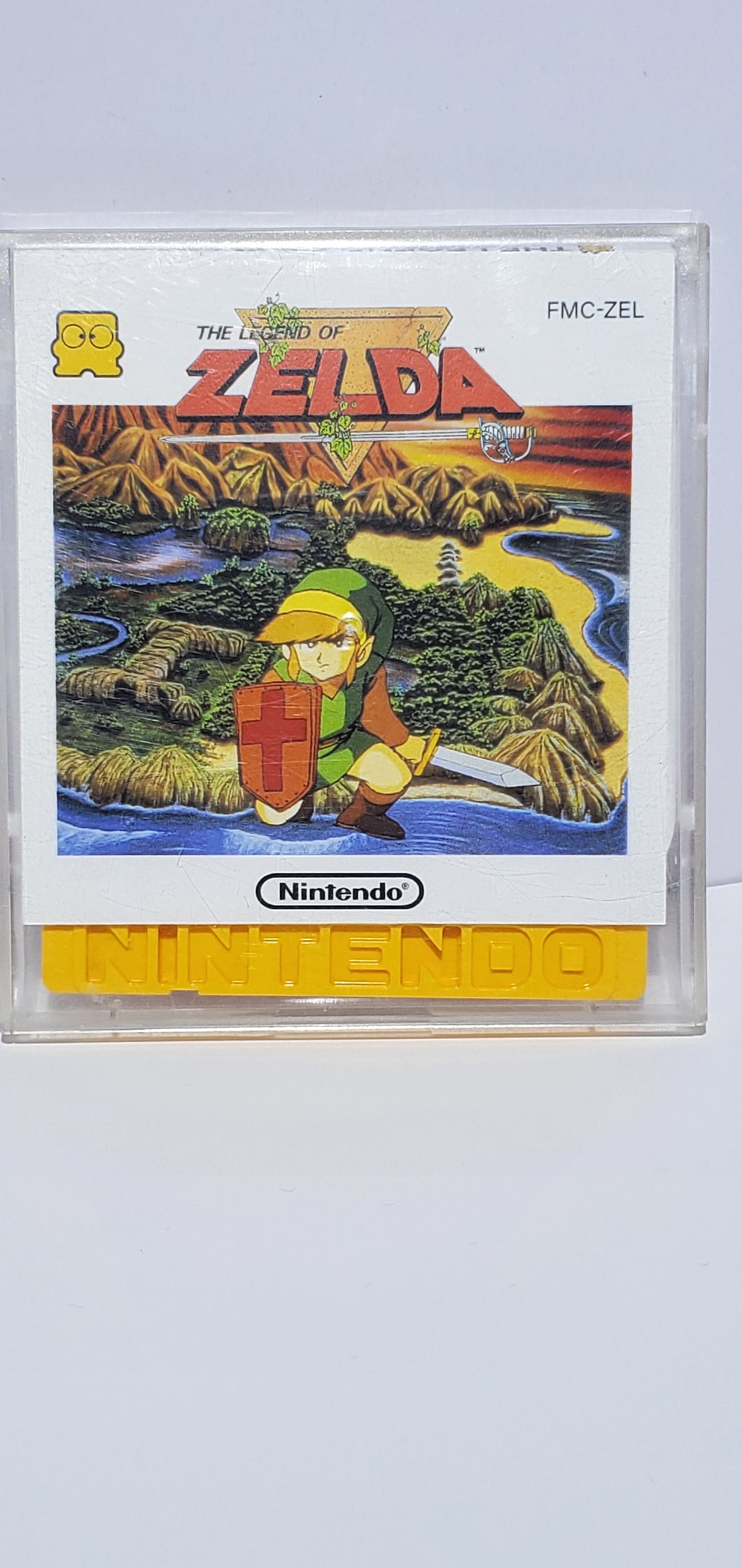 Legend of Zelda Famicom Disc System replacement cover slip (no game included)