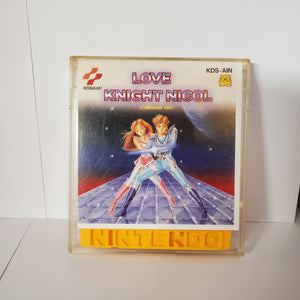 Love Knight Nicol Famicom Disc System replacement cover slip (no game included)