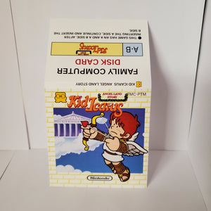 Kid Icarus Famicom Disc System replacement cover slip (no game included)