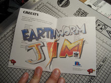 Load image into Gallery viewer, Sega Game Gear earthworm Jim color booklet