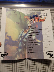 Earthworm Jim color booklet