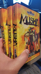Sega Genesis musha remastered 2nd edition with poster