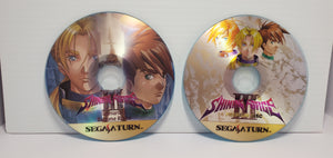 Sega Saturn Shining Force III English 4 Disc Set