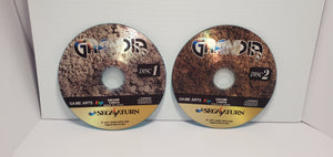 Sega Saturn Grandia English 2 Disc set