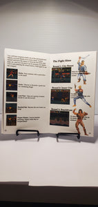 Streets of rage color booklet