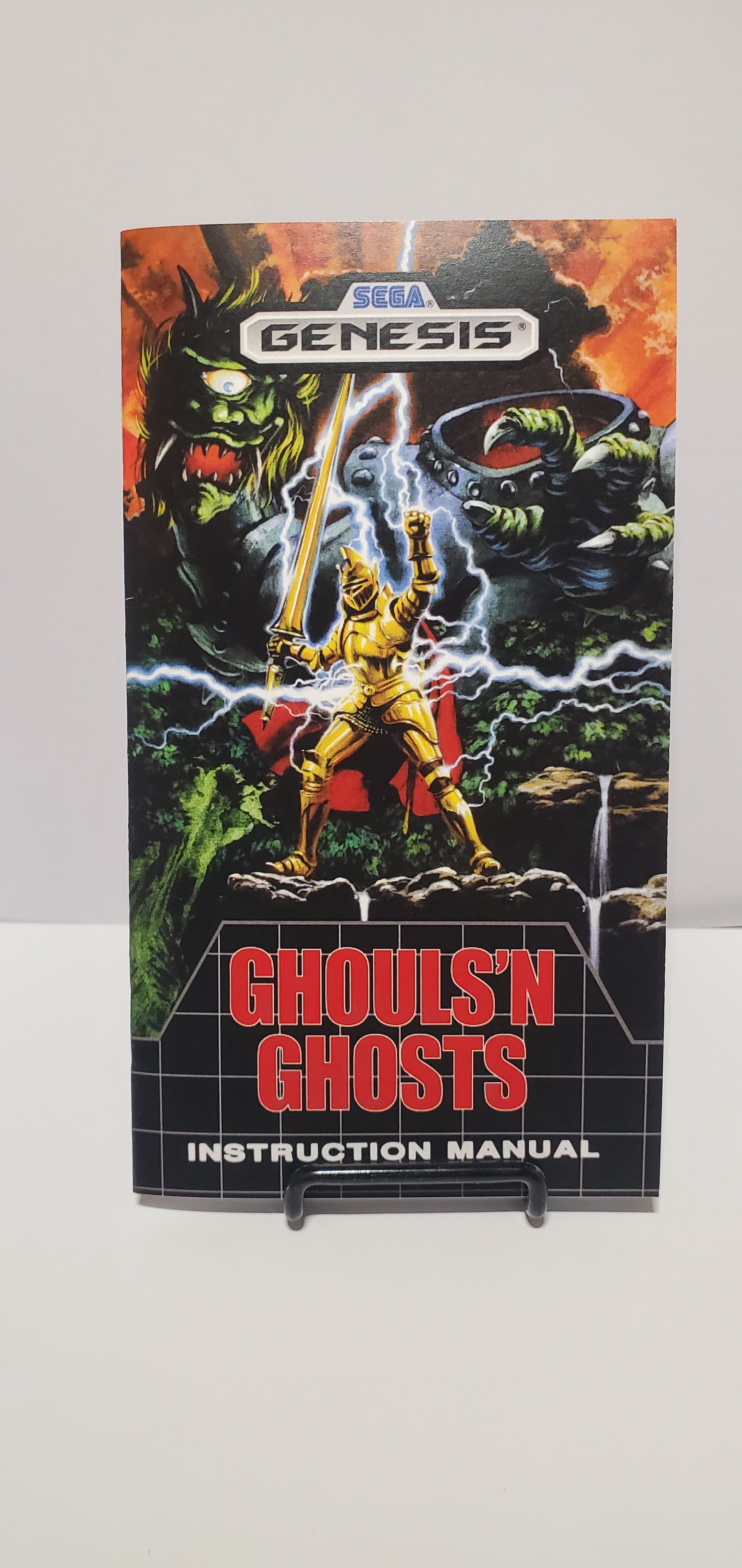 Ghouls'n ghosts colorized and enhanced booklet – Arctic cavegaming