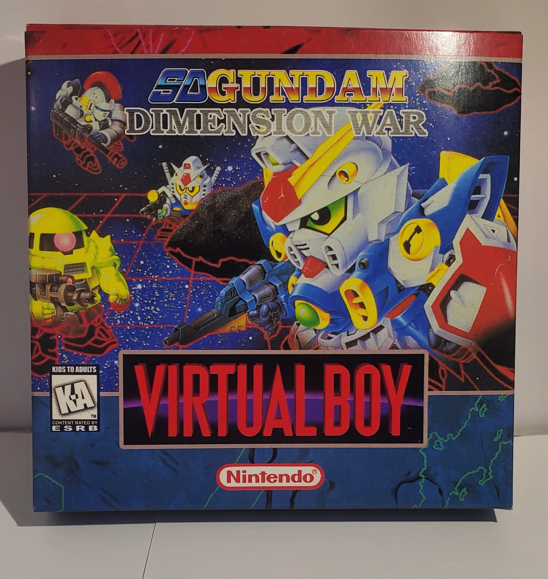 Virtual boy SD Gundam Dimension War