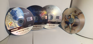 Sega Saturn policenauts standard English 4 Disc standard Set