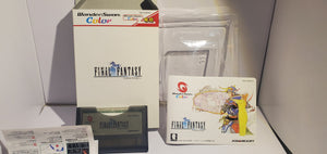 Wonder swan limited edition final fantasy 1 with new LCD