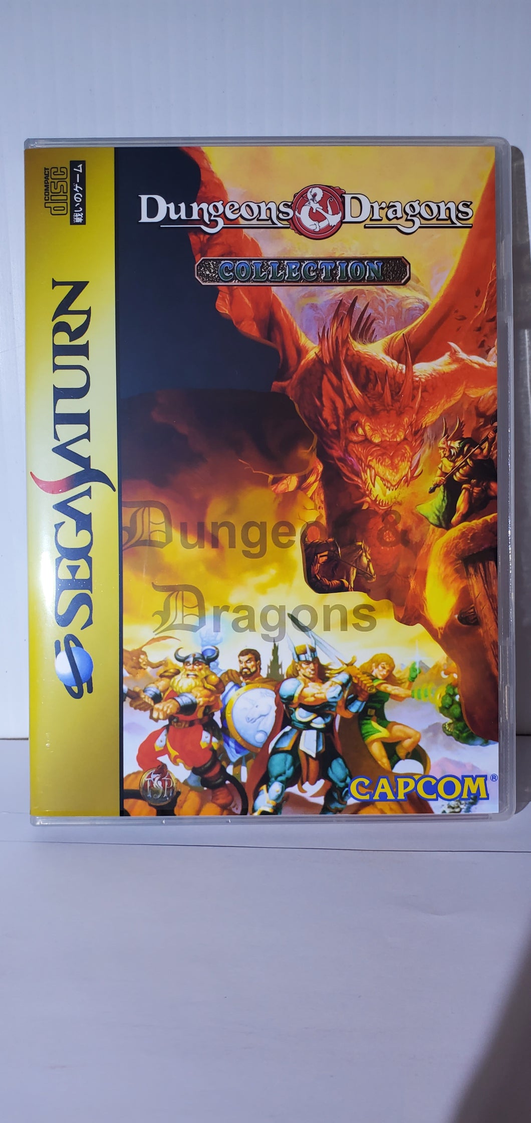 Sega Saturn dungeons & dragons collection 2 disc set