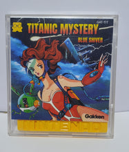 Load image into Gallery viewer, Titanic mystery blue shiver Famicom Disc System replacement cover slip (no game included)
