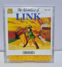 Load image into Gallery viewer, Zelda 2 The adventure of Link Famicom Disc System replacement cover slip (no game included)
