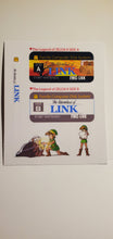 Load image into Gallery viewer, Famicom disk system The legend of Zelda 2 English replacement labels (no game included
